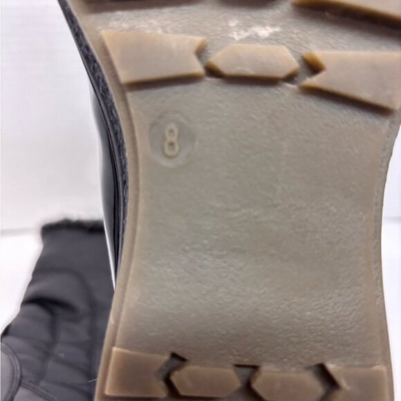 Aquatherm Black Quilted Winter Boots Side Zipper - Picture 10 of 11